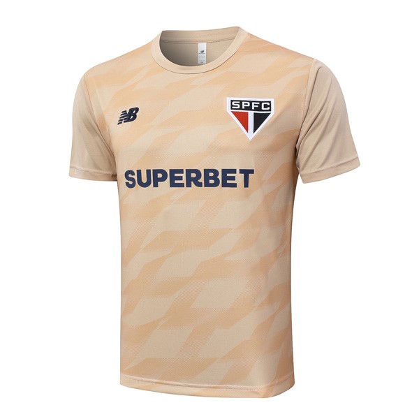 Camiseta Entrenamiento Sao Paulo 2024-2025 Amarillo